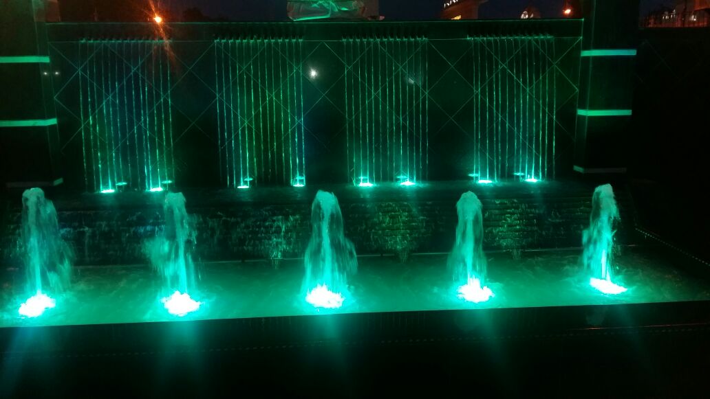 Under Water Fountains with Led Lights