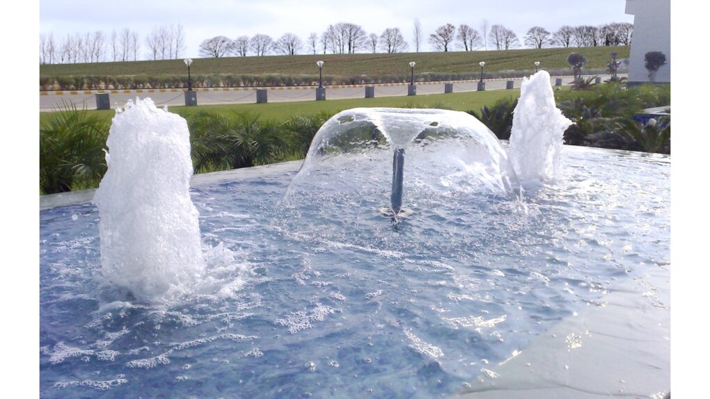 Outdoor Water Fountain Installation