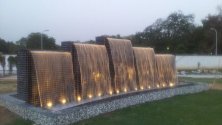 CISF Saket - New Delhi - Musical Water Fountains