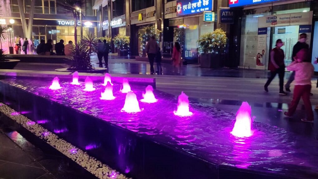 Lighting Fountains