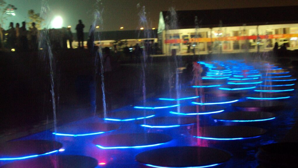 Underwater Fountain Lights