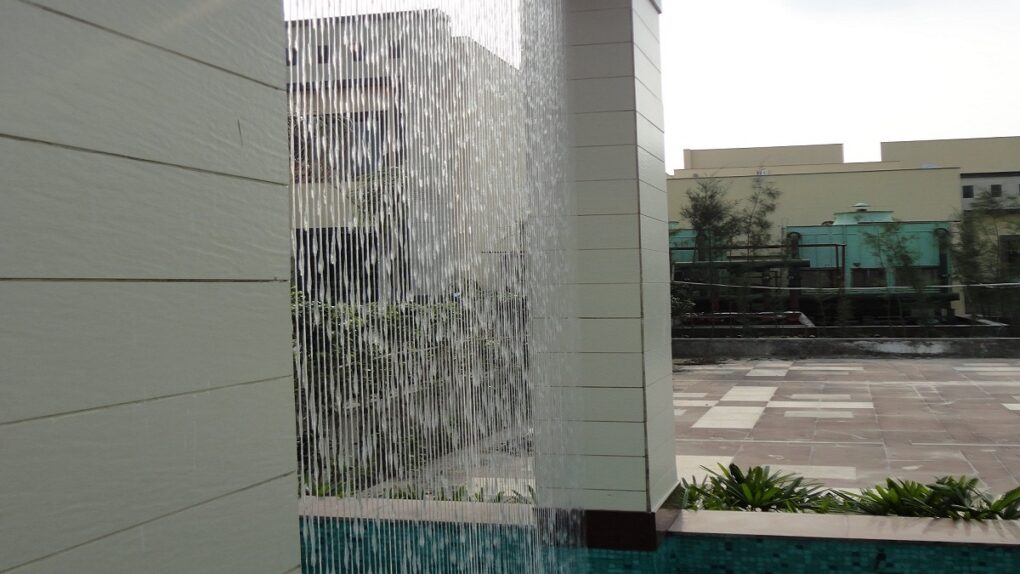 Outdoor Water Fountain Installation