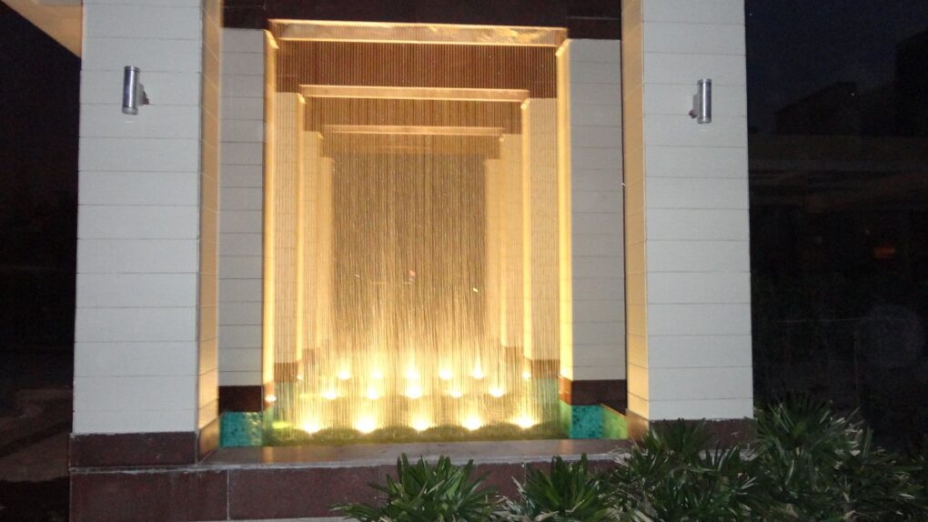 Water Curtains at City Park resort