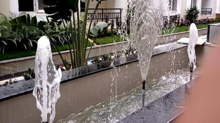 Smart city musical fountain project by top fountain contractor in India