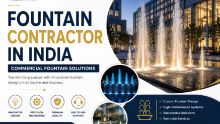 Fountain Contractor in India Commercial Fountain Solutions